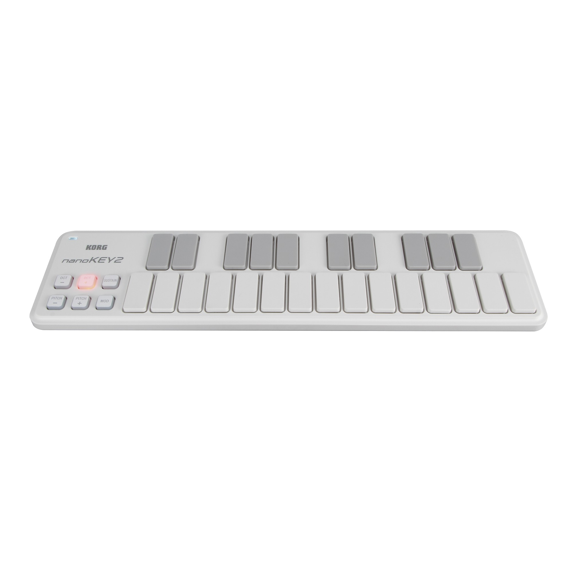 KORG NANOKEY2 USB Keyboard Controller White | Guitar Center