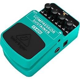 Behringer CS400 Compressor/Sustainer Guitar Effects Pedal