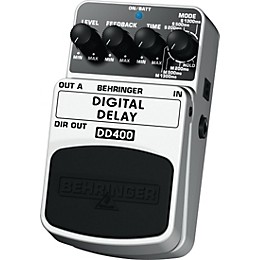 Behringer DD400 Digital Delay Guitar Effects Pedal