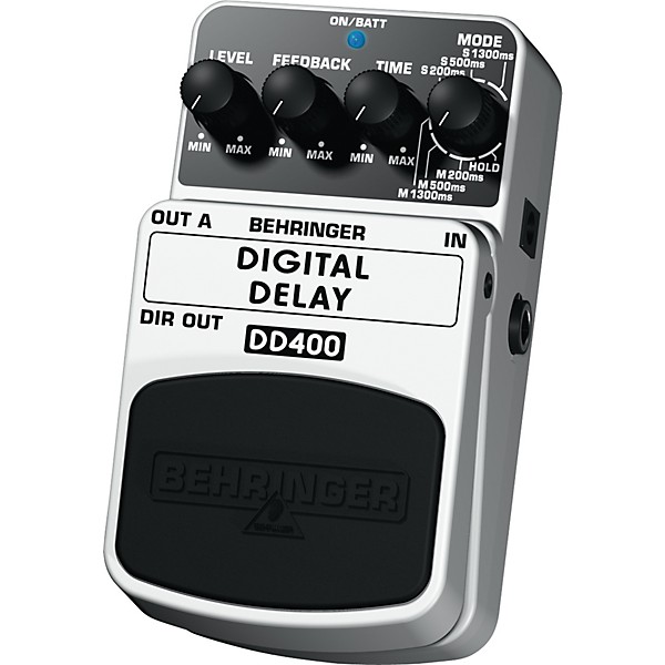 Behringer DD400 Digital Delay Guitar Effects Pedal
