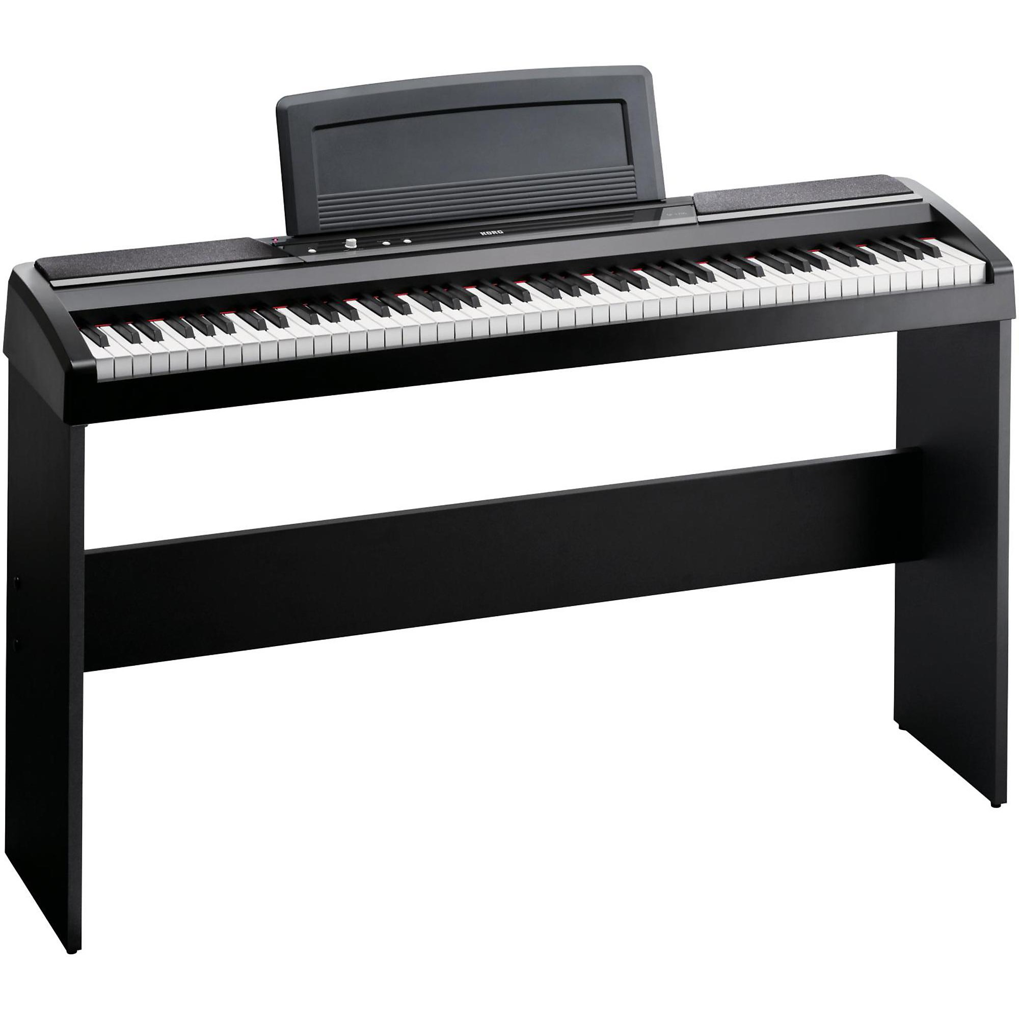 KORG 電子ピアノ SP-170S 88鍵 ブラック スタンド b9db0a790066f1d1561c324ac07bcd