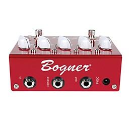 Open Box Bogner Ecstasy Red Overdrive/Boost Guitar Effects Pedal Level 1
