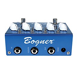 Open Box Bogner Ecstasy Blue Overdrive/Boost Guitar Effects Pedal Level 2  190839051707
