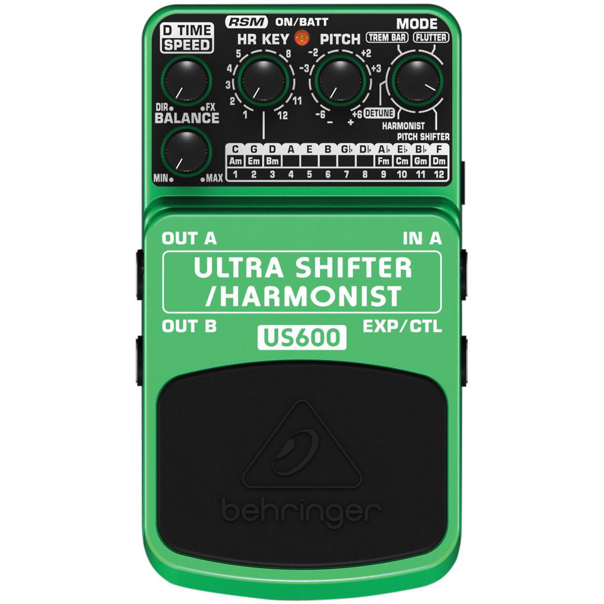 Restock Behringer US600 Ultra Shifter/Harmonist Guitar Effects