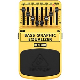 Behringer BEQ700 Bass Graphic Equalizer Pedal