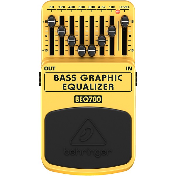 Behringer BEQ700 Bass Graphic Equalizer Pedal