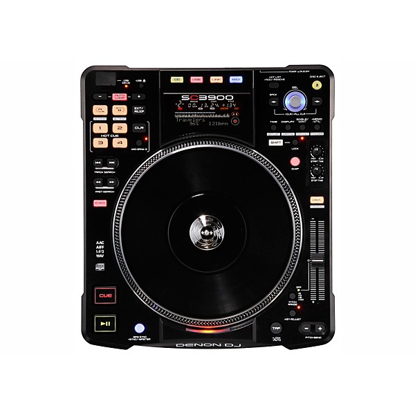 Denon DJ SC3900 Digital Media Turntable & DJ Controller Black