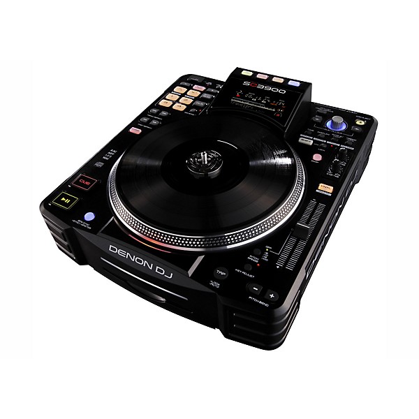 Denon DJ SC3900 Digital Media Turntable & DJ Controller Black