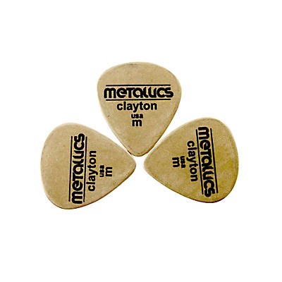 Clayton Metallics Standard Pick 3-Pack Brass for sale