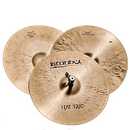 Istanbul Mehmet Traditional Series Hi-Hat Trio 14 in.