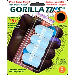 Gorilla Tips Fingertip Protectors Clear Medium Gorilla Tips Fingertip Protectors Clear Small