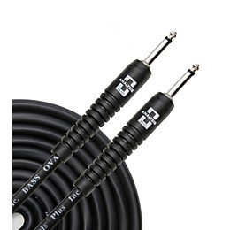 Analysis Plus Bass Oval Instrument Cable with Overmold Plug w/Straight-Straight Plugs 15 ft.