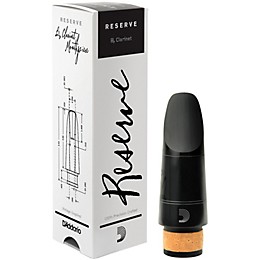 D'Addario Woodwinds Reserve Bb Clarinet Mouthpiece X10E, 1.11 mm