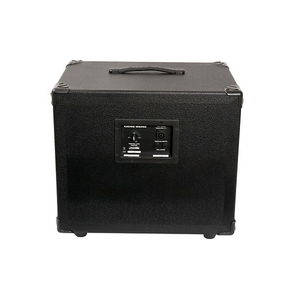 Genz Benz NEX2-112T 300W 1x12 Neodymium Bass Speaker Cabinet w/ Tweeter Black