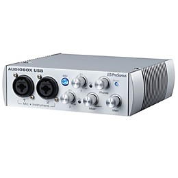 Open Box PreSonus AudioBox USB 2x2 Audio Recording Interface Limited Edition Level 2 White 190839061058