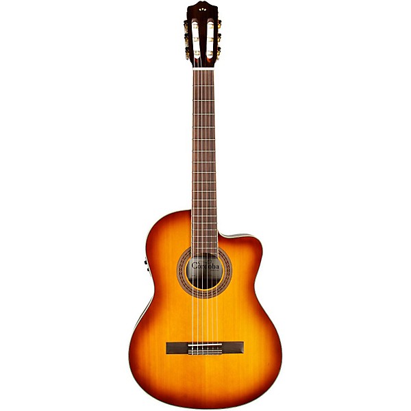 Cordoba C5-CE Classical Cutaway Acoustic-Electric Guitar Sunburst