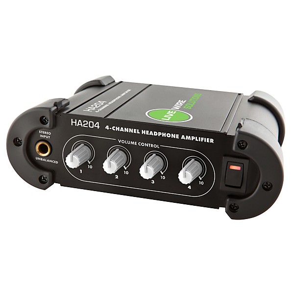 Open Box Livewire 4-Channel Headphone Amplifier Level 1 Black