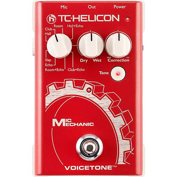 Open Box TC Helicon VoiceTone Mic Mechanic Reverb, Delay, & Pitch