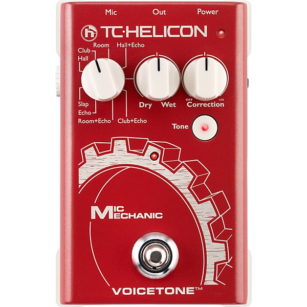 Open Box TC Helicon VoiceTone Mic Mechanic Reverb, Delay, & Pitch
