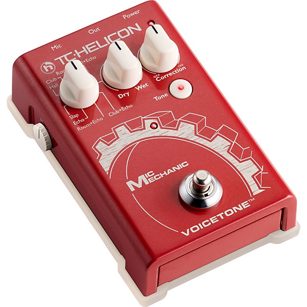 TC-Helicon Mic Mechanic ボーカルエフェクターリバーブ補正 Open Box TC Helicon VoiceTone Mic Mechanic Reverb, Delay, & Pitch