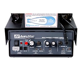 Amplivox SW610A Wireless Half-Mile Hailer PA System Gray