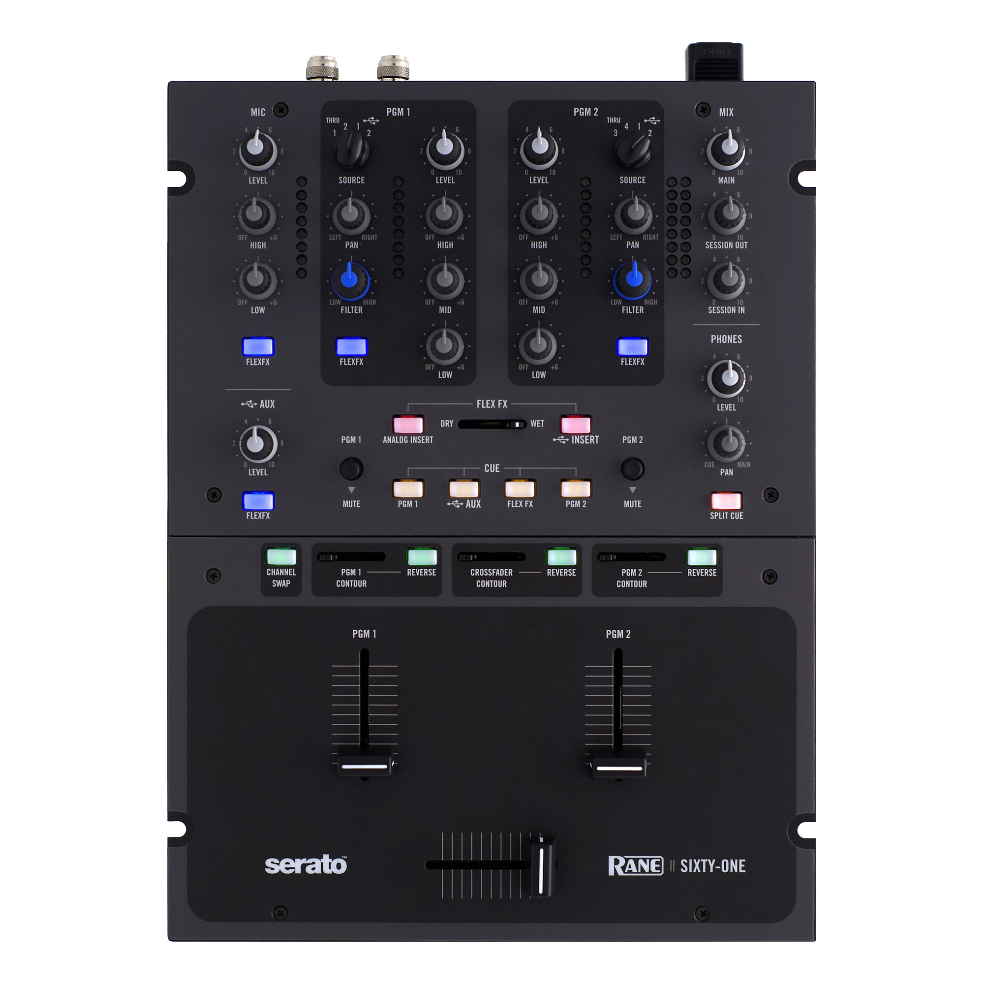 RANE Sixty-One Scratch Live DJ Mixer | Guitar Center