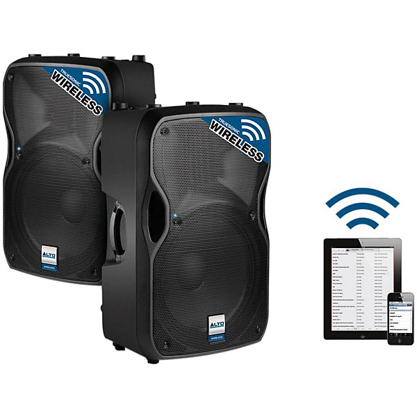 Open Box Alto Truesonic Wireless Series TS115W Active 800W 2-Way 15" Loudspeaker w/ Wireless Connectivity Level 1