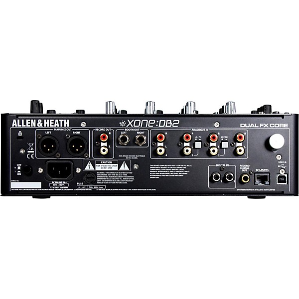 Open Box Allen & Heath XONE:DB2 4-Channel Digital DJ Mixer with