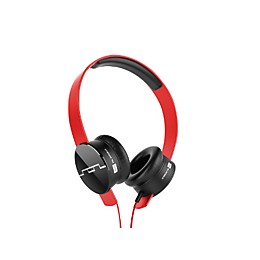 SOL REPUBLIC Tracks HD On-Ear Headphones with Single Button Remote Red