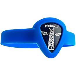 Pickbandz Pick-Holding WristBand American Blue Medium to Large