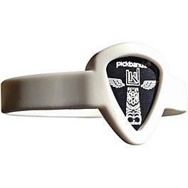 Pickbandz Pick-Holding WristBand Epic Black Medium to Large Pickbandz Pick-Holding WristBand Ghost White Medium to Large