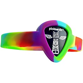 Pickbandz Pick-Holding WristBand Epic Black Medium to L... Pickbandz Pick-Holding WristBand Peace Out Tie Dye Medium to Large