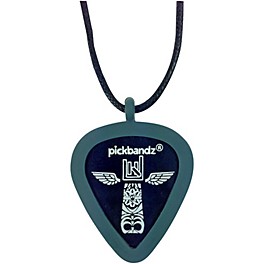 Pickbandz Pick-Holding Pendant/Necklace Epic Black Pickbandz Pick-Holding Pendant/Necklace Timberwolf Gray