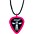 Pickbandz Pick-Holding Pendant/Necklace Epic Black Pickbandz Pick-Holding Pendant/Necklace Hollywood Pink