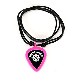 Pickbandz Pick-Holding Pendant/Necklace Hollywood Pink