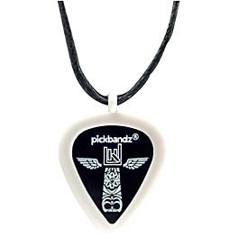 Pickbandz Pick-Holding Pendant/Necklace Epic Black Pickbandz Pick-Holding Pendant/Necklace Ghost White