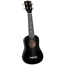 Diamond Head DU-10 Soprano Ukulele Black Black Fingerboard