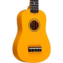 Diamond Head DU-10 Soprano Ukulele Yellow Black Fingerboard