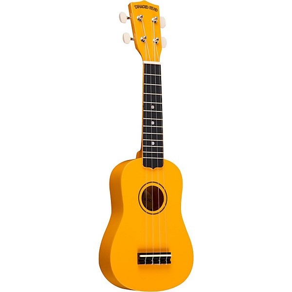 Diamond Head DU-10 Soprano Ukulele Yellow Black Fingerboard