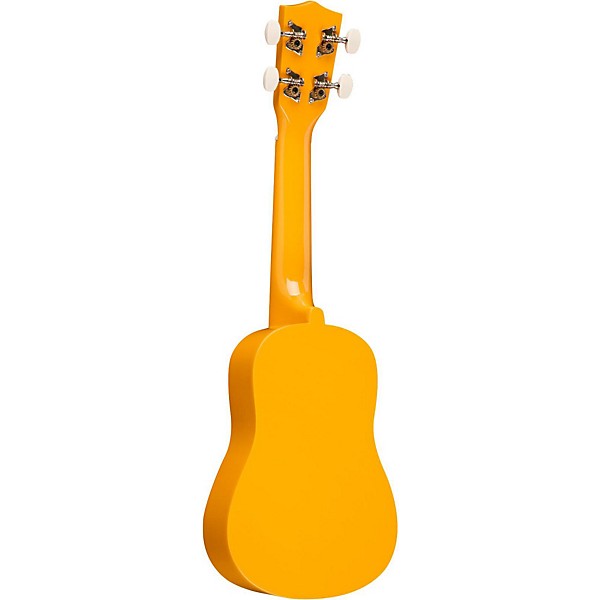 Diamond Head DU-10 Soprano Ukulele Yellow Black Fingerboard