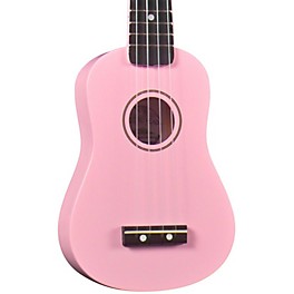 Diamond Head DU-10 Soprano Ukulele Pink Black Fingerboard Diamond Head DU-10 Soprano Ukulele Pink Black Fingerboard