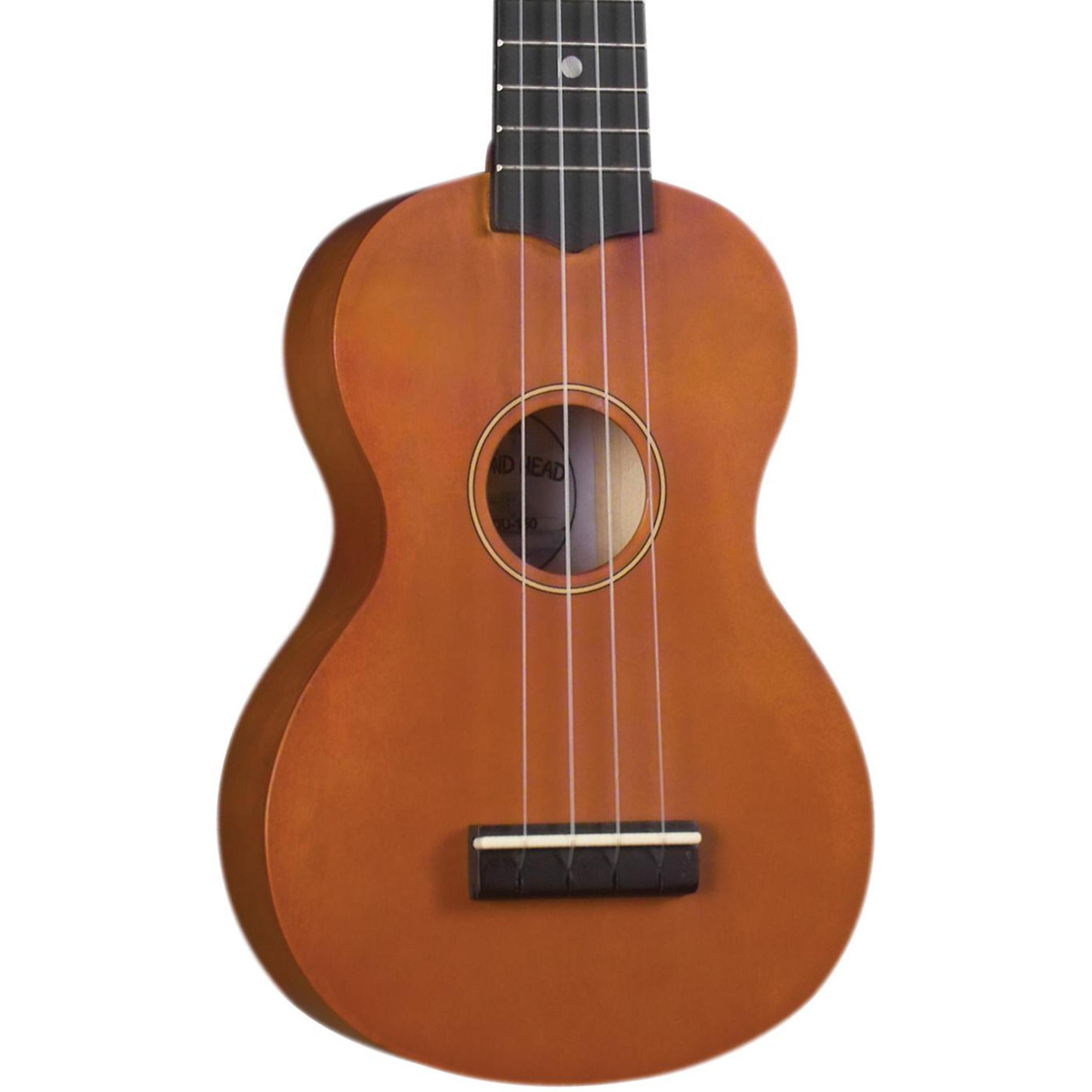 Diamond Head DU-100 Rainbow Soprano Ukulele - Black