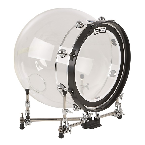 Molecules Drums Acrylic Bass Drum Clear 20 in.