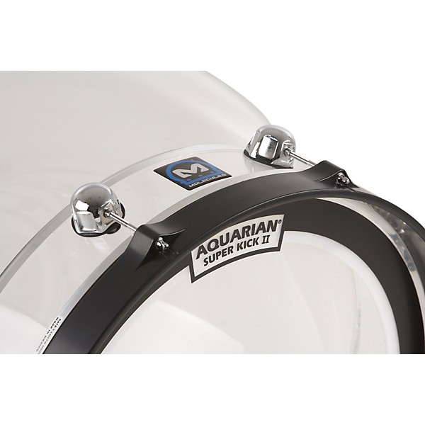 Molecules Drums Acrylic Bass Drum Clear 20 in.