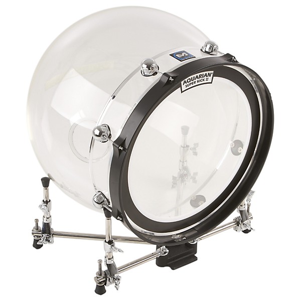 Molecules Drums Acrylic Bass Drum Clear 20 in.