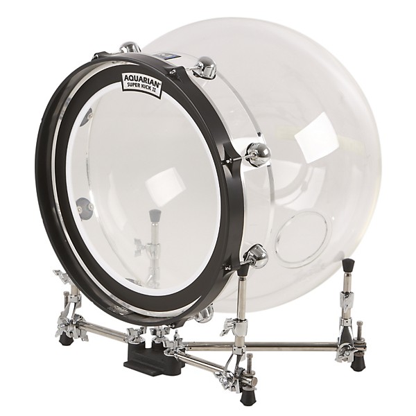 Molecules Drums Acrylic Bass Drum Clear 20 in.