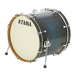 TAMA Silverstar Custom Bass Drum Transparent Blue Burst 18x22