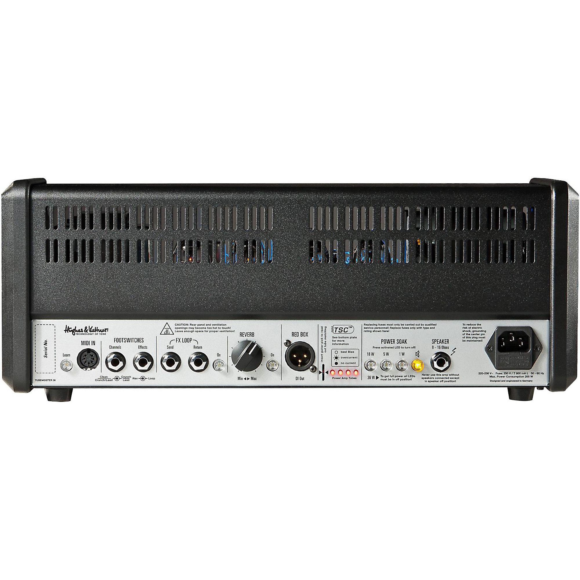 注目の Hughes Head Amp Guitar Tube 36W TM36H TubeMeister Kettner & その他
