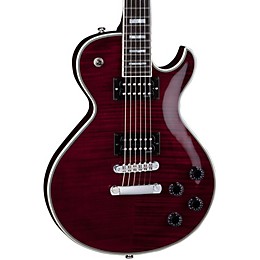 Dean Thoroughbred Deluxe Flame Top Electric Guitar Scary Cherry