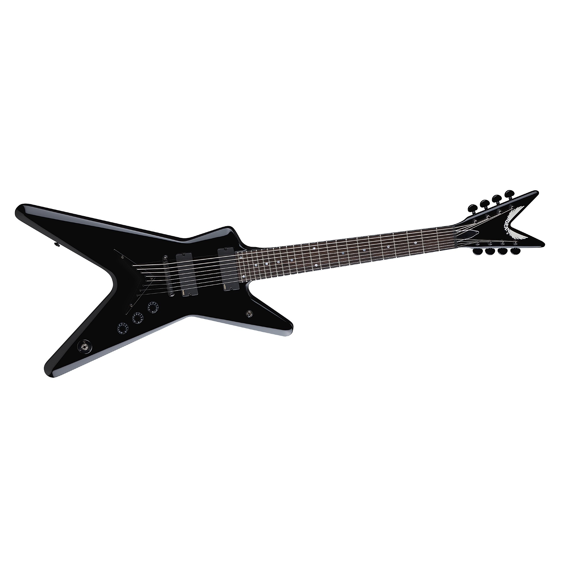 Dean ML Modifier 8-String Electric Guitar Classic Black Dean ML Modifier 8-String Electric Guitar Classic Black